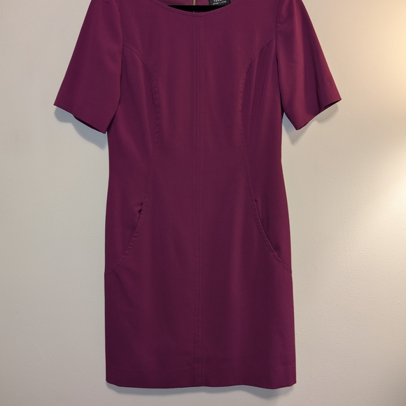Tahari ASL Dresses & Skirts - Tahari ASL Fuchsia Midi Dress